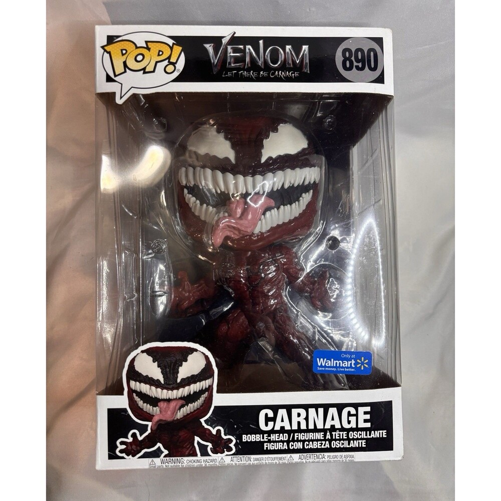 Funko Pop!Marvel Carnage #890 Venom Let There Be Carnage 10 in Walmart Exclusive